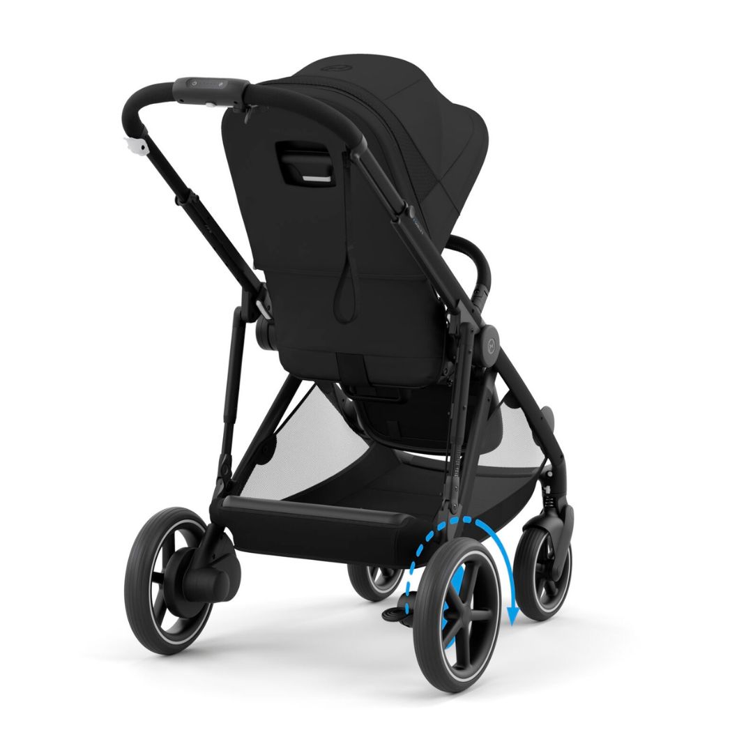 Cybex eGAZELLE S lastenrattaat Moon Musta