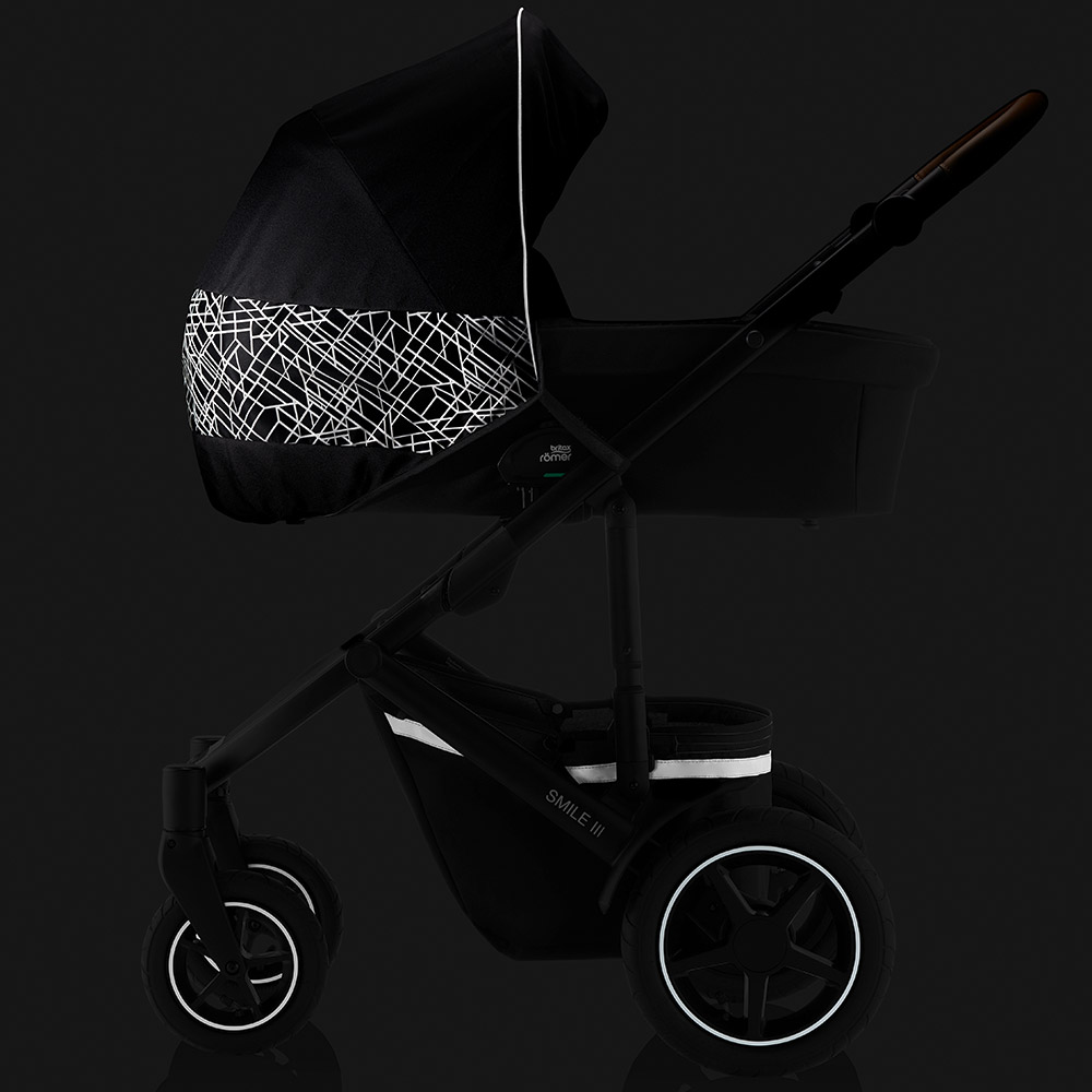 Britax Smile 3 Stay Safe huppu heijastava huppu