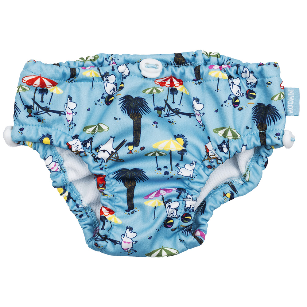 Rätt Start Moomin, Uimavaippa, sininen, (koko 74/80 6-18 kk)