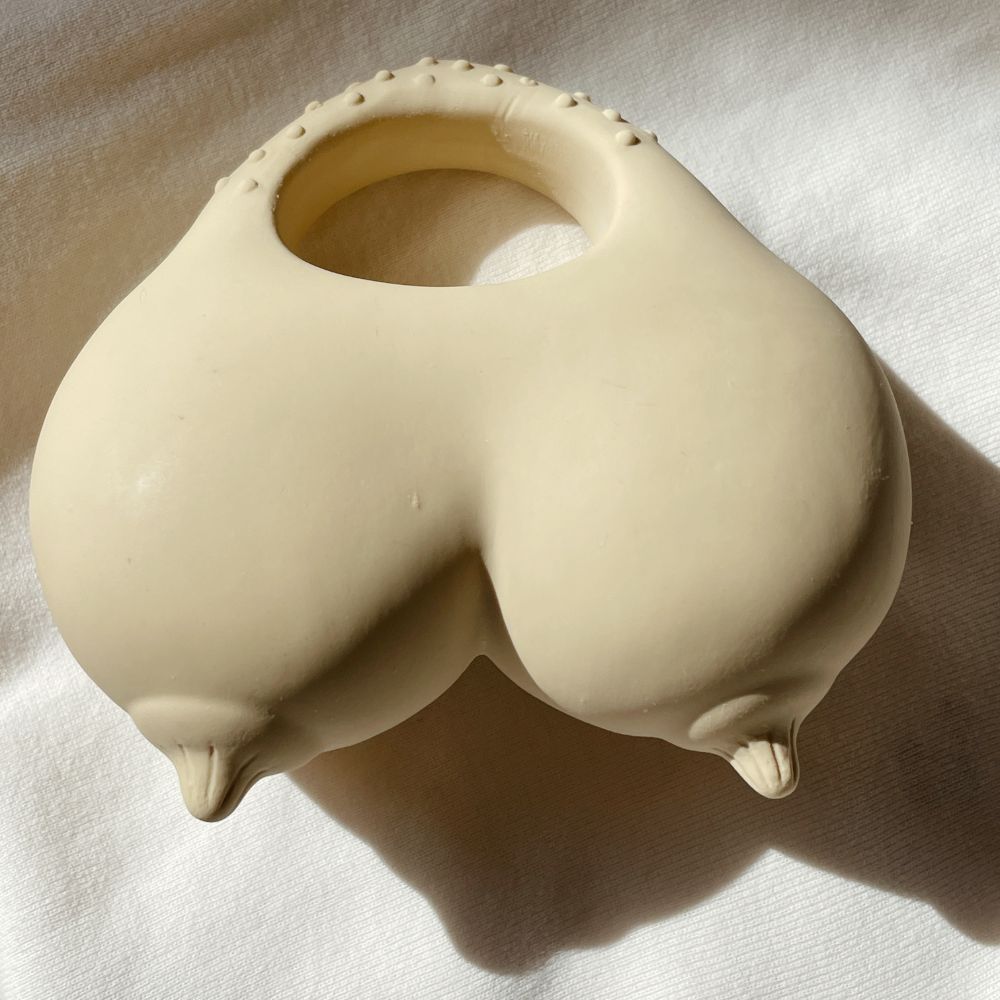 Konges Sløjd Babs Teether Creamy White-One Size