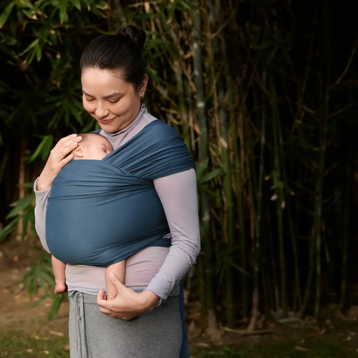 Ergobaby Aura Wrap vauvan kääre Twilight Navy