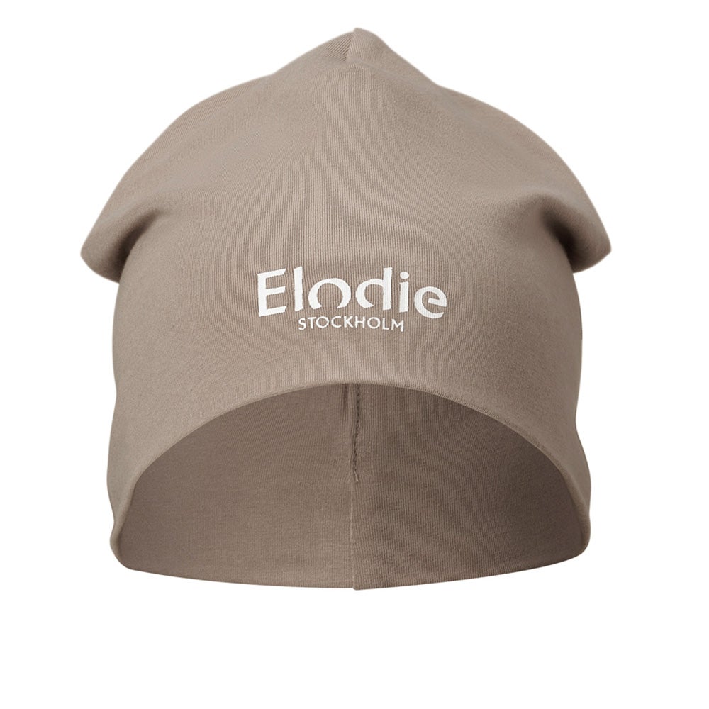 Elodie Details puuvillahattu Logo Tender Taupe 2-3 y
