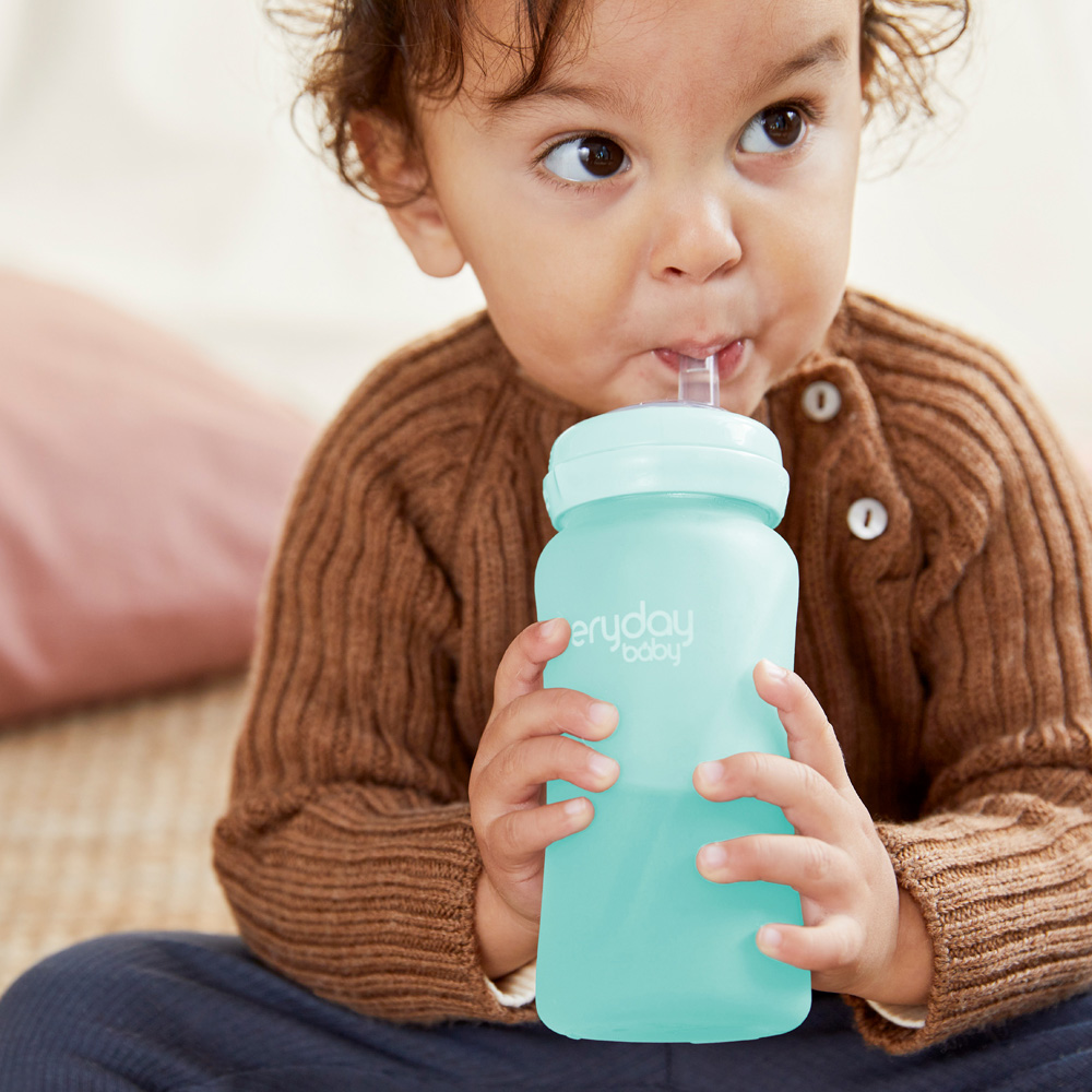 Everyday Baby -tuttipullo Healthy + 150 ml - Mintunvihreä