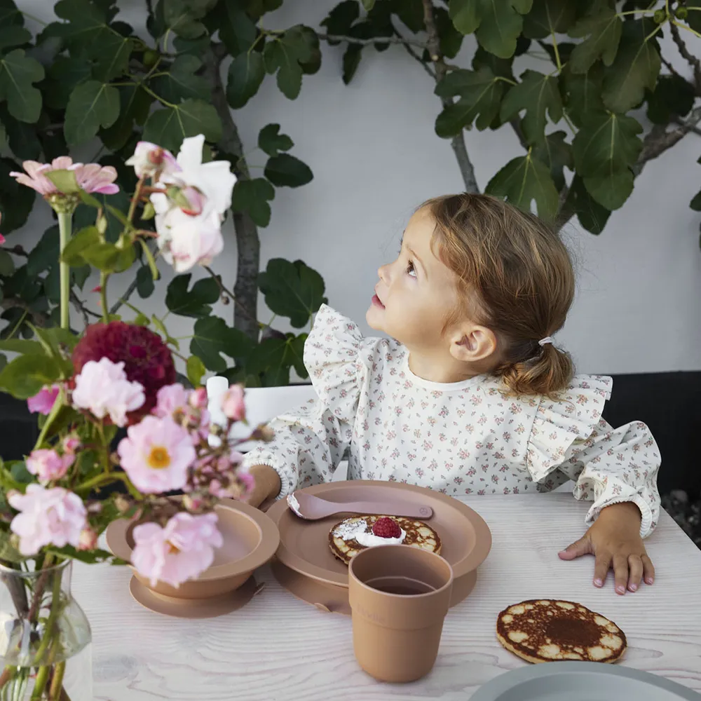 Elodie Lasten astiasto 3-osainen Soft Terracotta