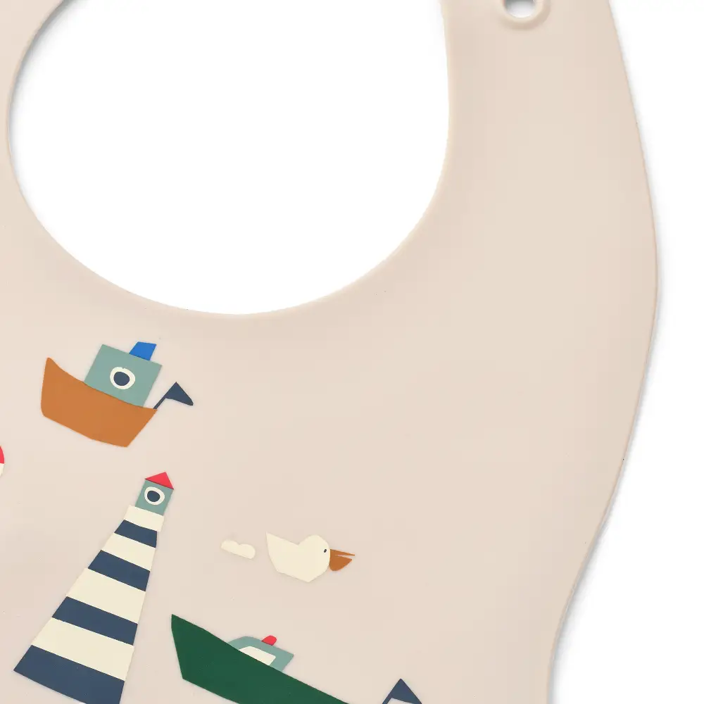 Liewood Ember  Ruokalappu 2 kpl -pakkaus Sailing / Sandy