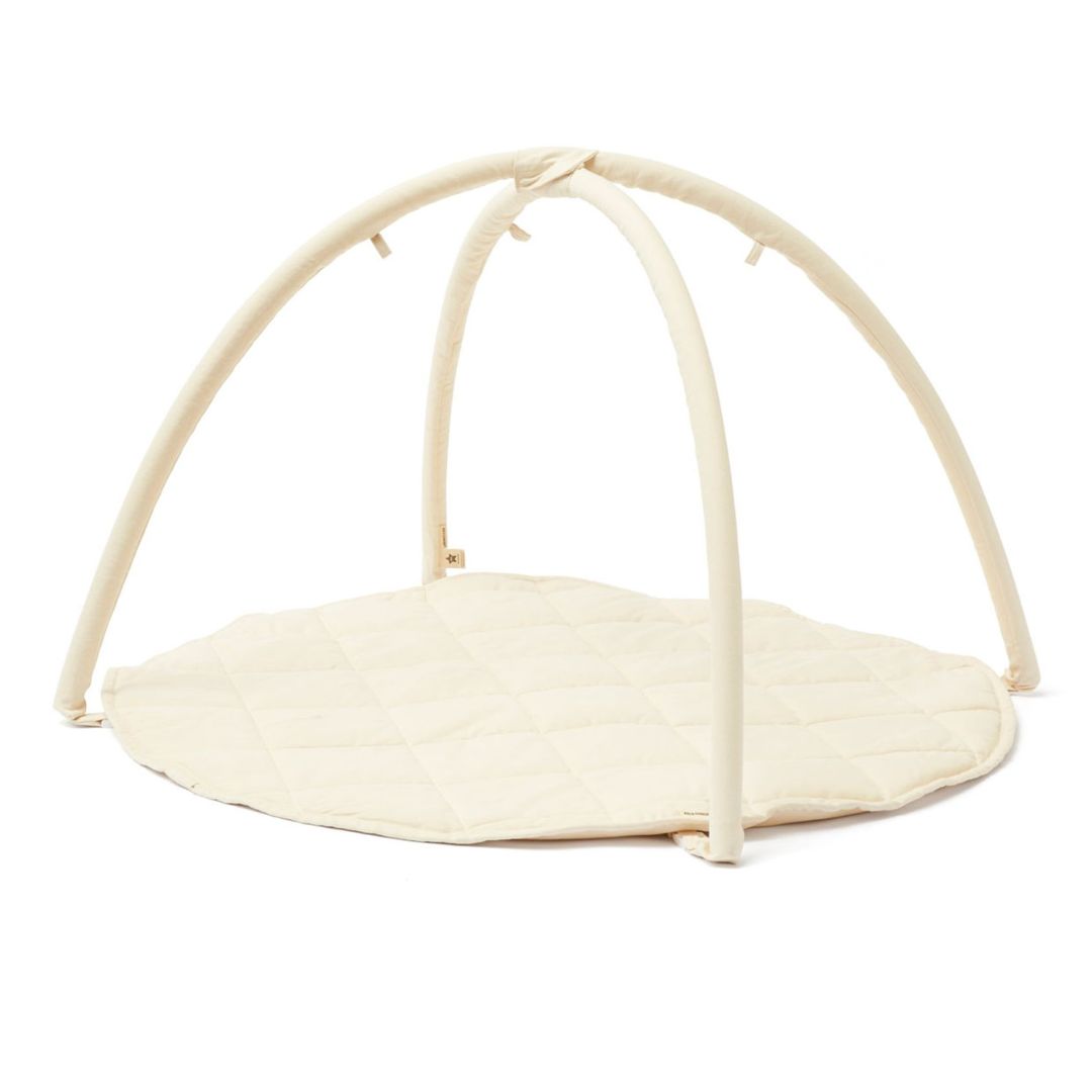 Kids Concept Baby Gym tekstiili luonnonvalkoinen