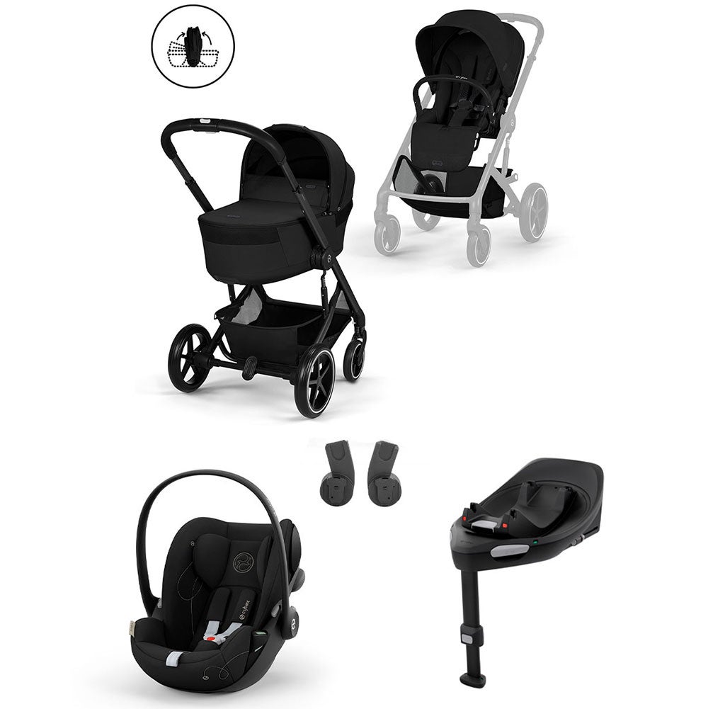Cybex Balios S Lux + Cybex-paketti