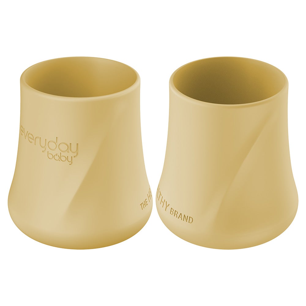 Everyday Baby silikonimuki, 2 kpl, Soft Yellow