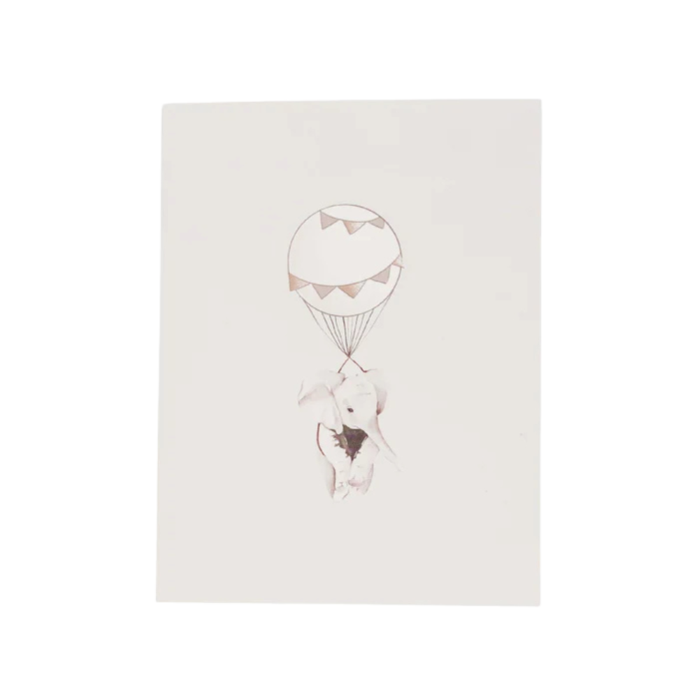 Livly Flying Elephant Onnittelu­kortti