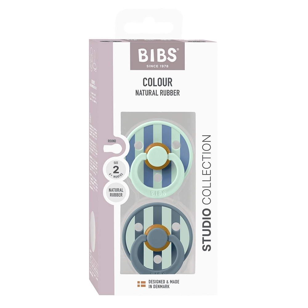  BIBS Tutti 2 kpl Lateksi 6-18 kk Nordic Mint Petrol Mix