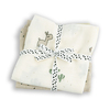 Done by Deer felt Swaddle 2-pack GOTS Lalee Sand (Hiekkapakkaus)