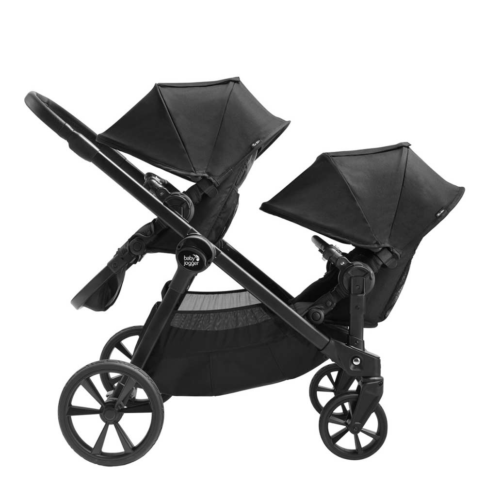 Baby Jogger City Select 2 -rattaat Tencel Lunar Musta
