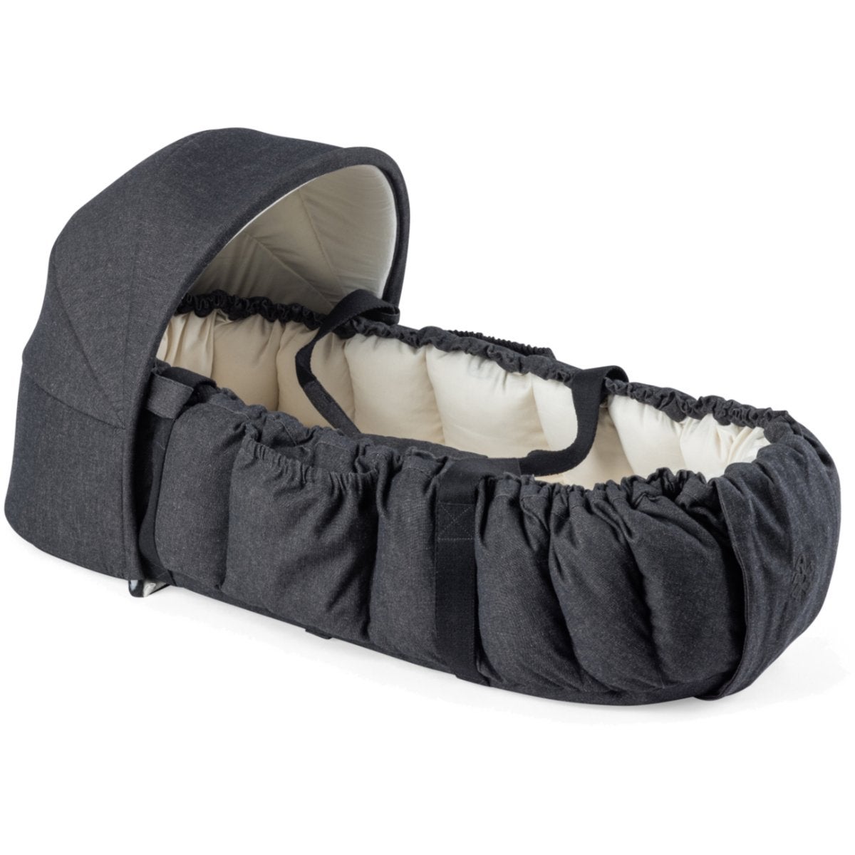 Sebra Vauvanpesä 3-in-1 kuomulla dark grey melange