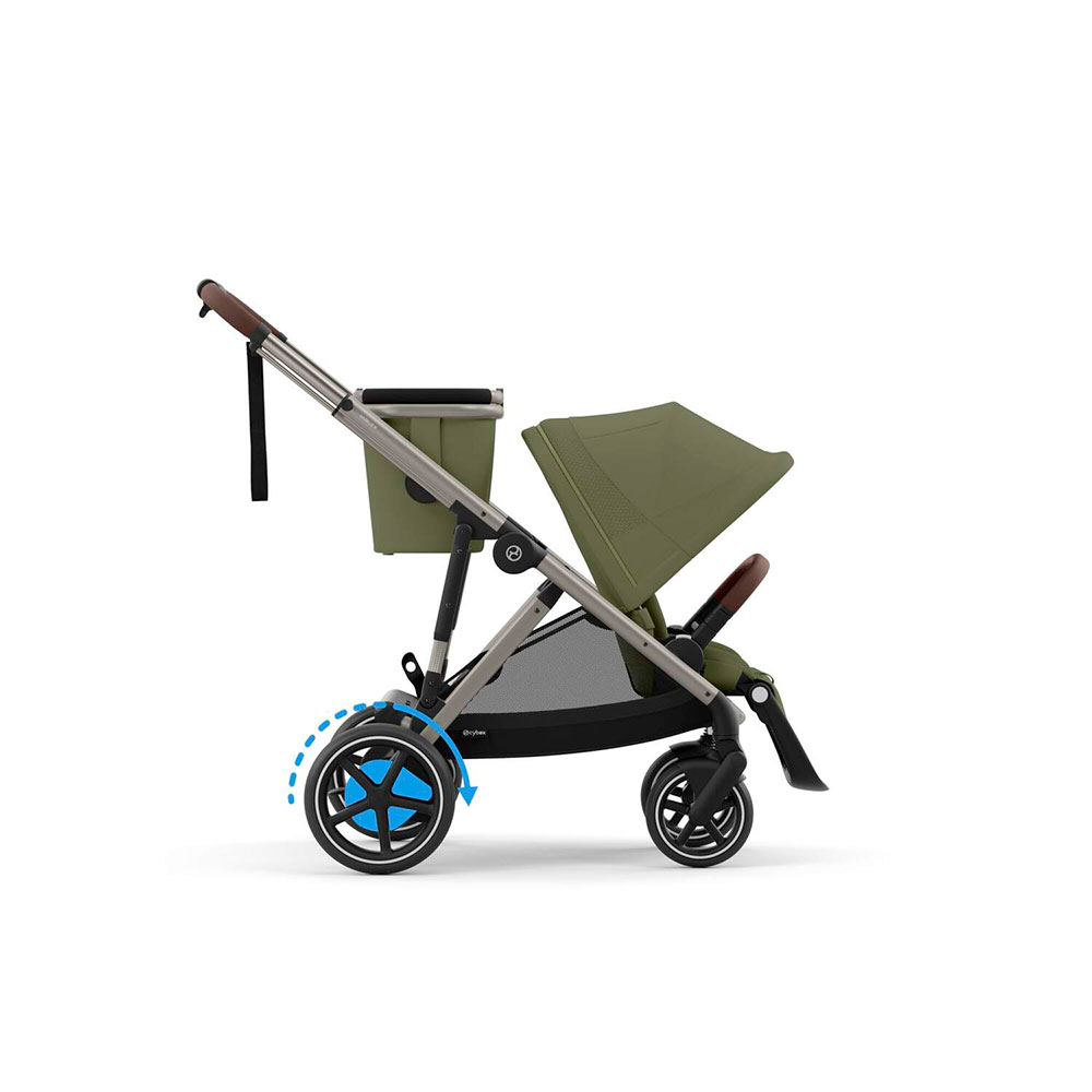 Cybex eGAZELLE S lastenrattaat Moss Green