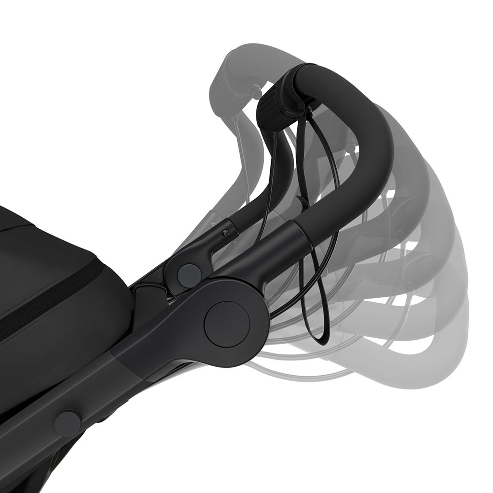 Thule maastokäyttöön soveltuvat rattaat Urban Glide 4-pyöräinen musta
