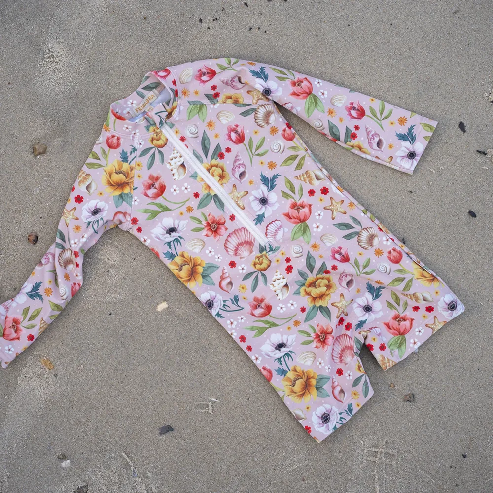 Filibabba Villads UV-puku 3-4 vuotta - Ocean Blossom