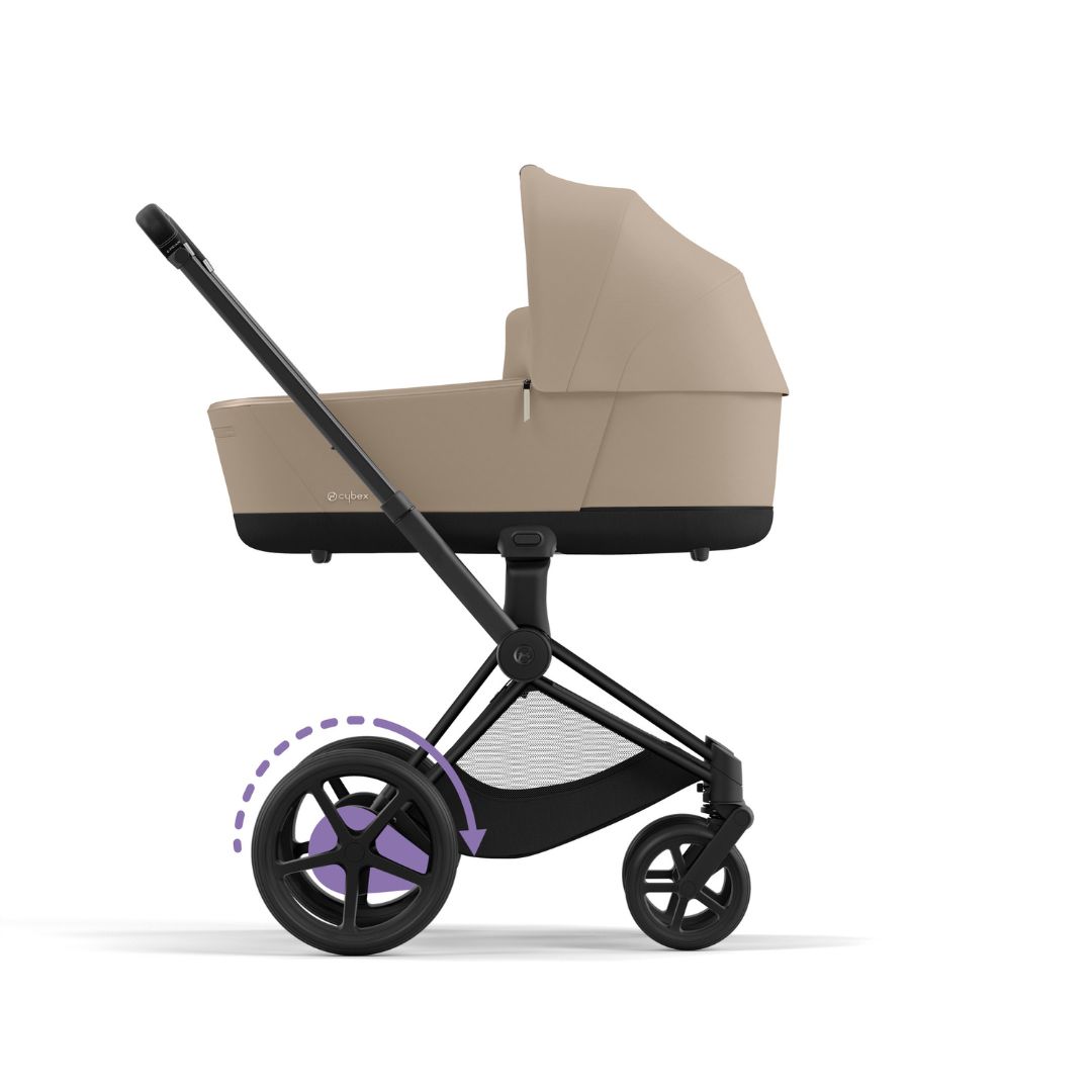 Cybex ePriam lastenrattaat Cozy Beige