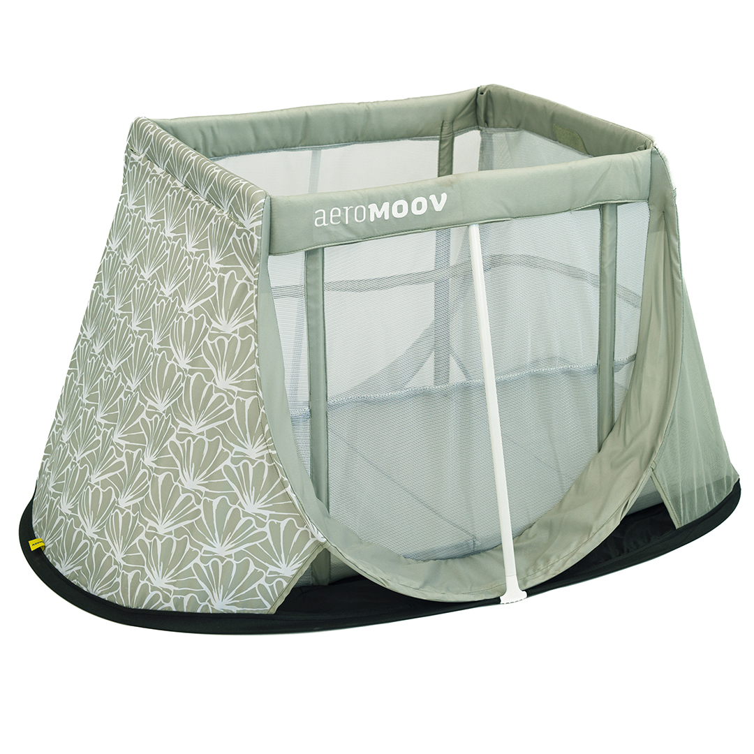 AeroMoov Pop-up-matkasänky Seashell Oliivi