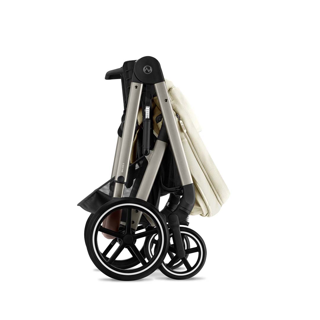 Cybex Balios S Lux -lastenrattaat Seashell Beige 2023