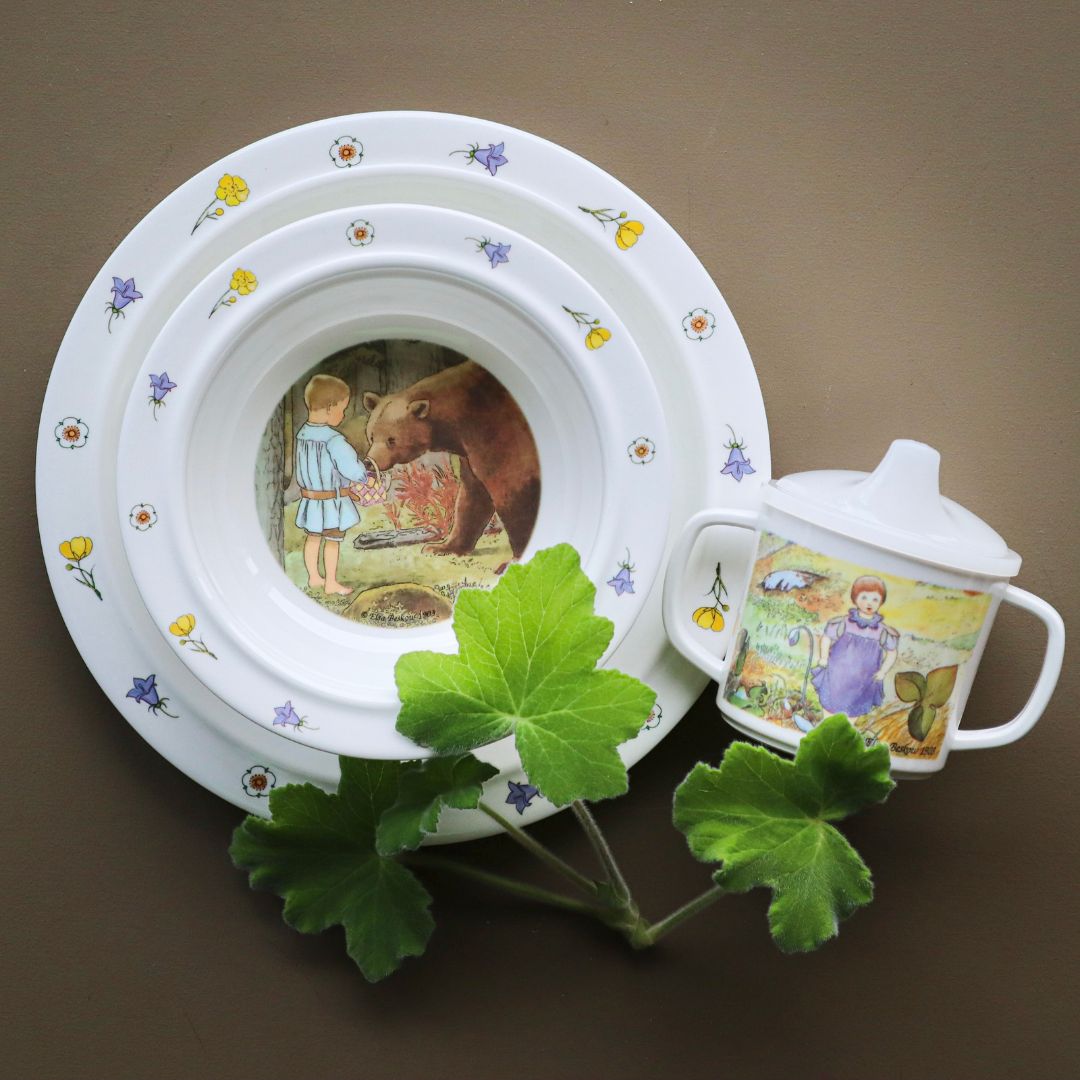 Rätt Start Elsa Beskow Visor Lasten setti 3 kpl.