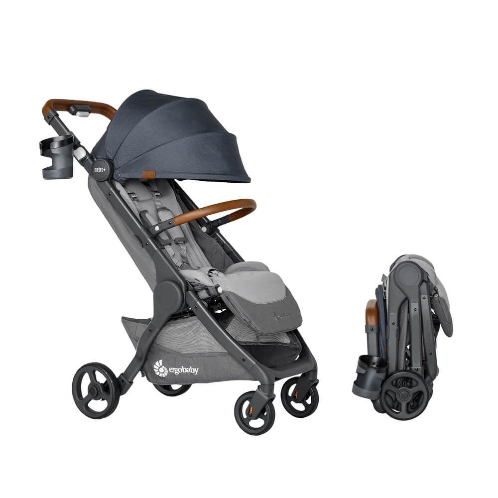 Ergobaby Metro+ DeLuxe matkarattaat Lontoon harmaa