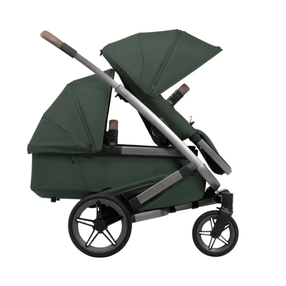 Joolz Geo5 Twin Stroller Duo Forest vihreä