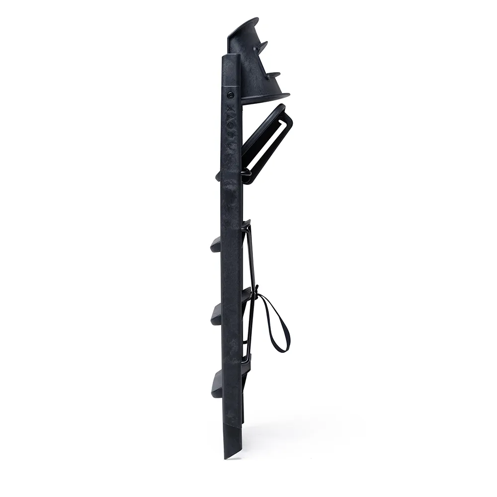 Kaos Klapp Syöttötuoli Kierrätetty muovi Charcoal Black