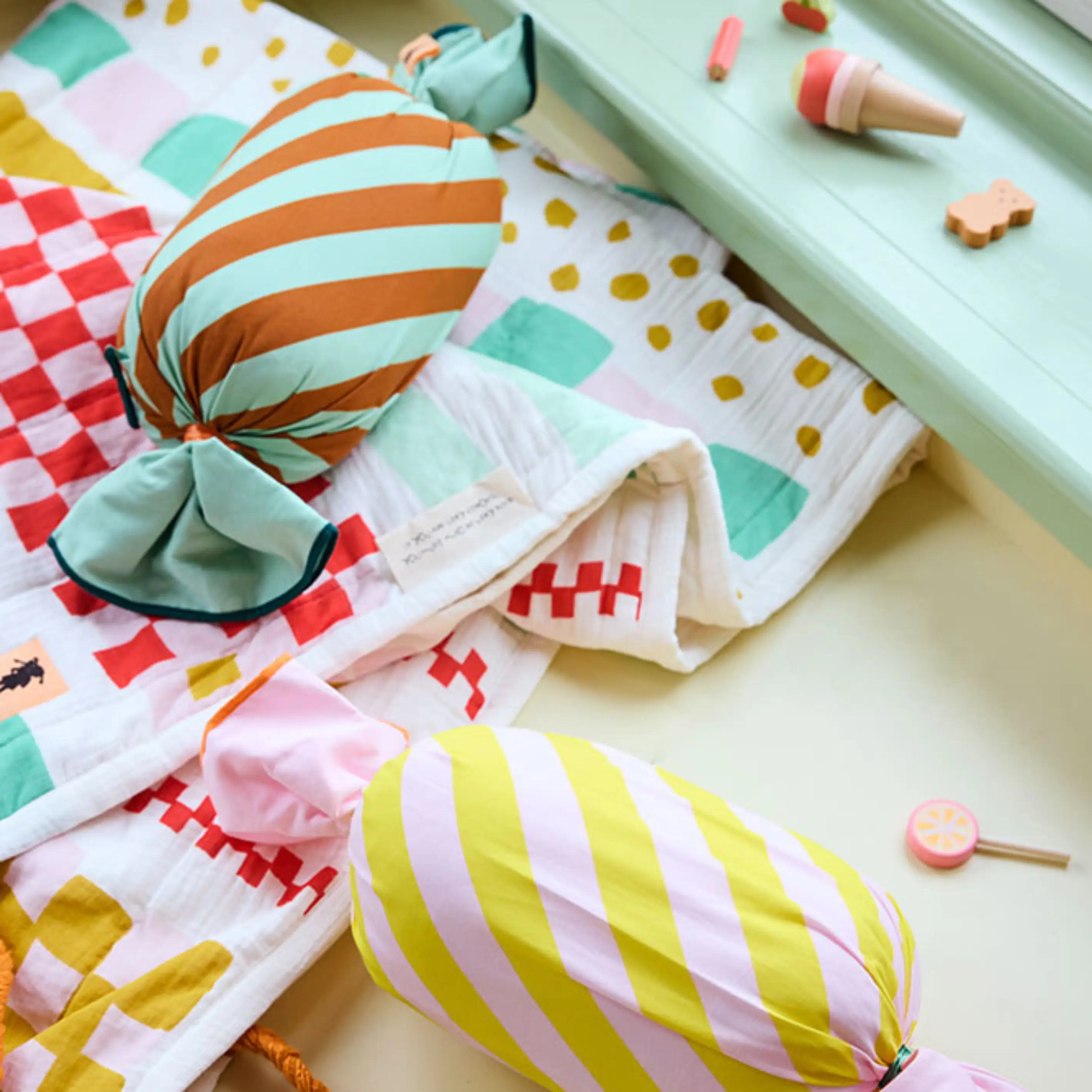 Kids Concept -tyyny, karamellinpunainen, PIPPI