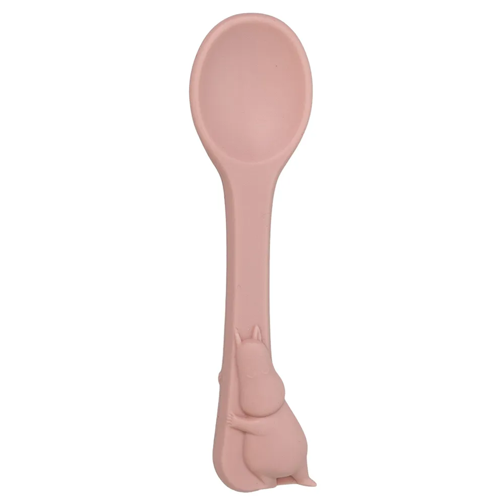 Rätt Start Mumin Silikoni lusikka Rosehip Pink