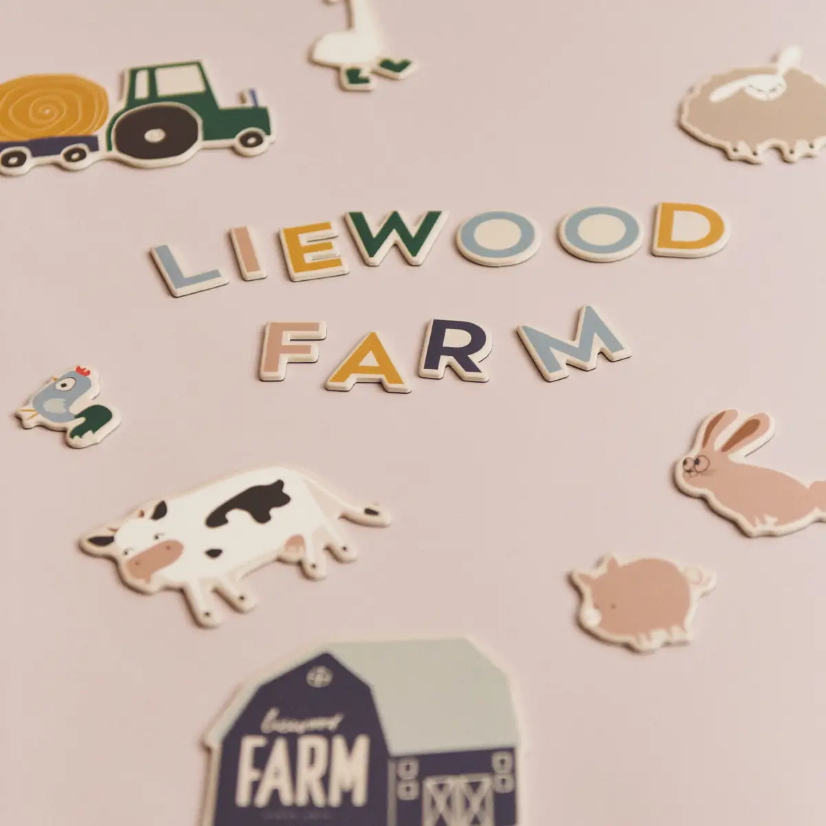 Liewood Vento Farmlife -magneetit Farmlife / Sandy