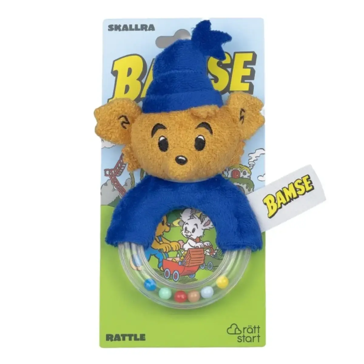 Right Start -nalle, helistin