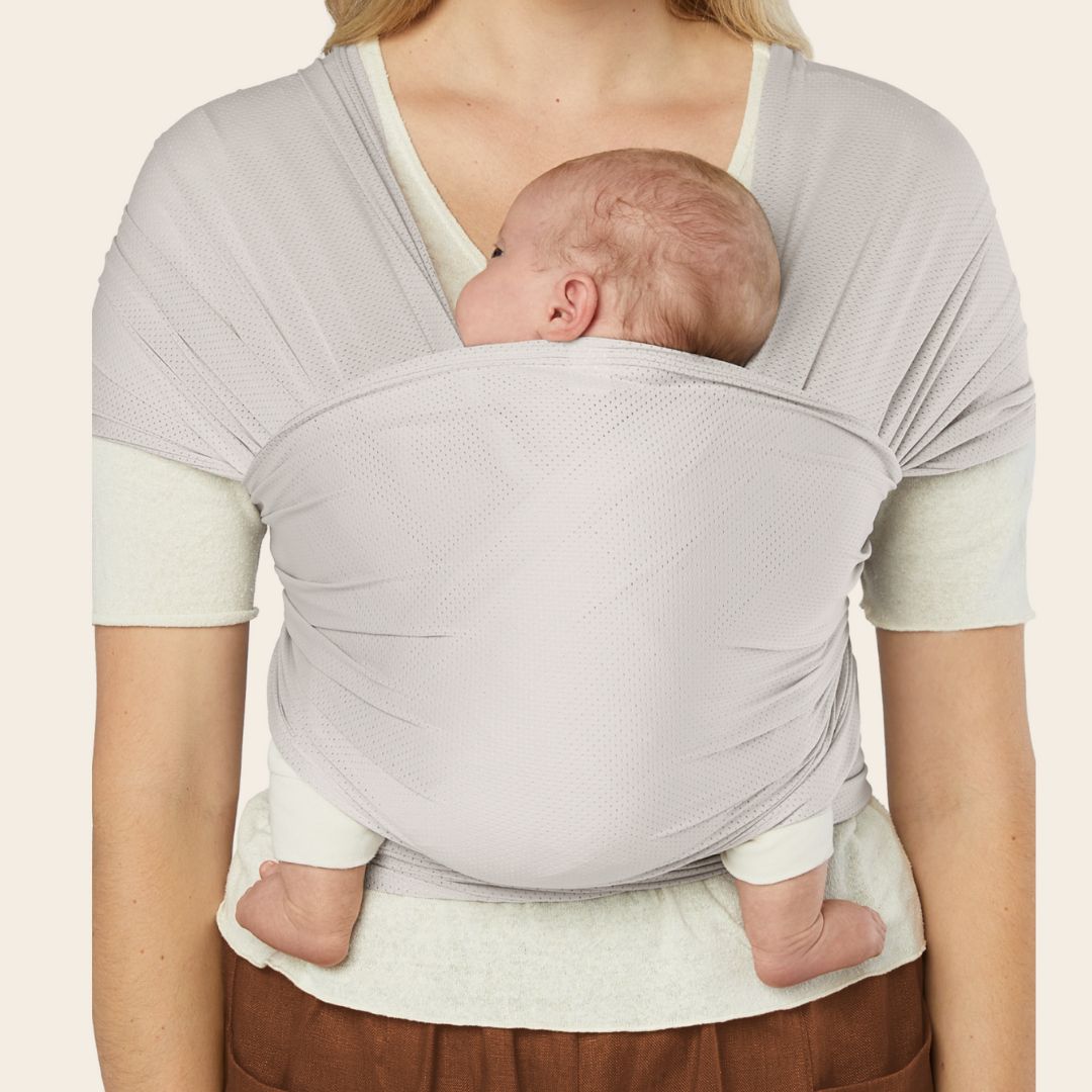 Ergobaby Aura Wrap vauvan kääre Mesh Soft Harmaa