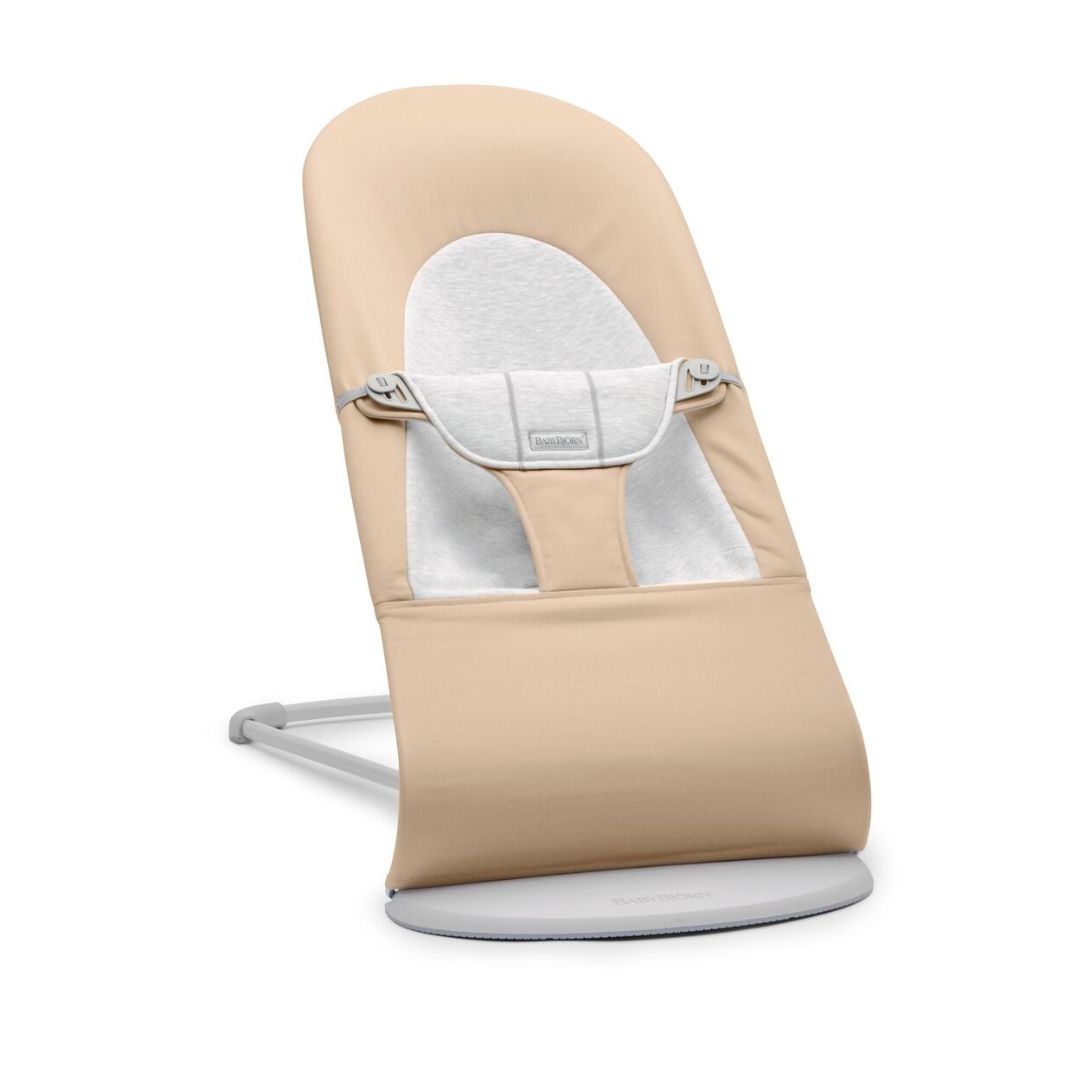 BabyBjörn Babysitter Balance Woven/Jersey Beige/harmaa