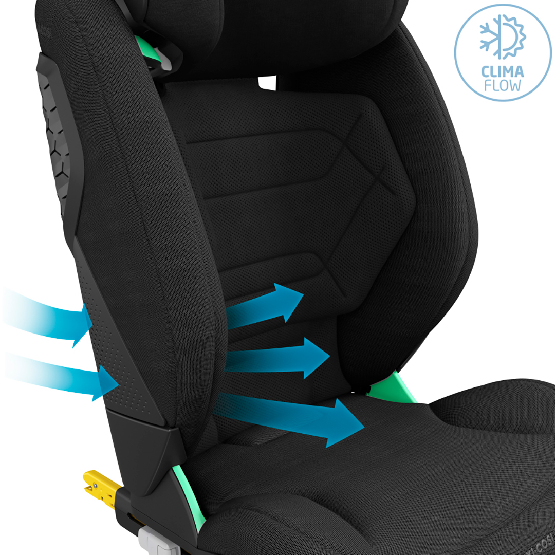 Maxi-Cosi Rodifix Pro2 i-Size Authentic Musta turvaistuin