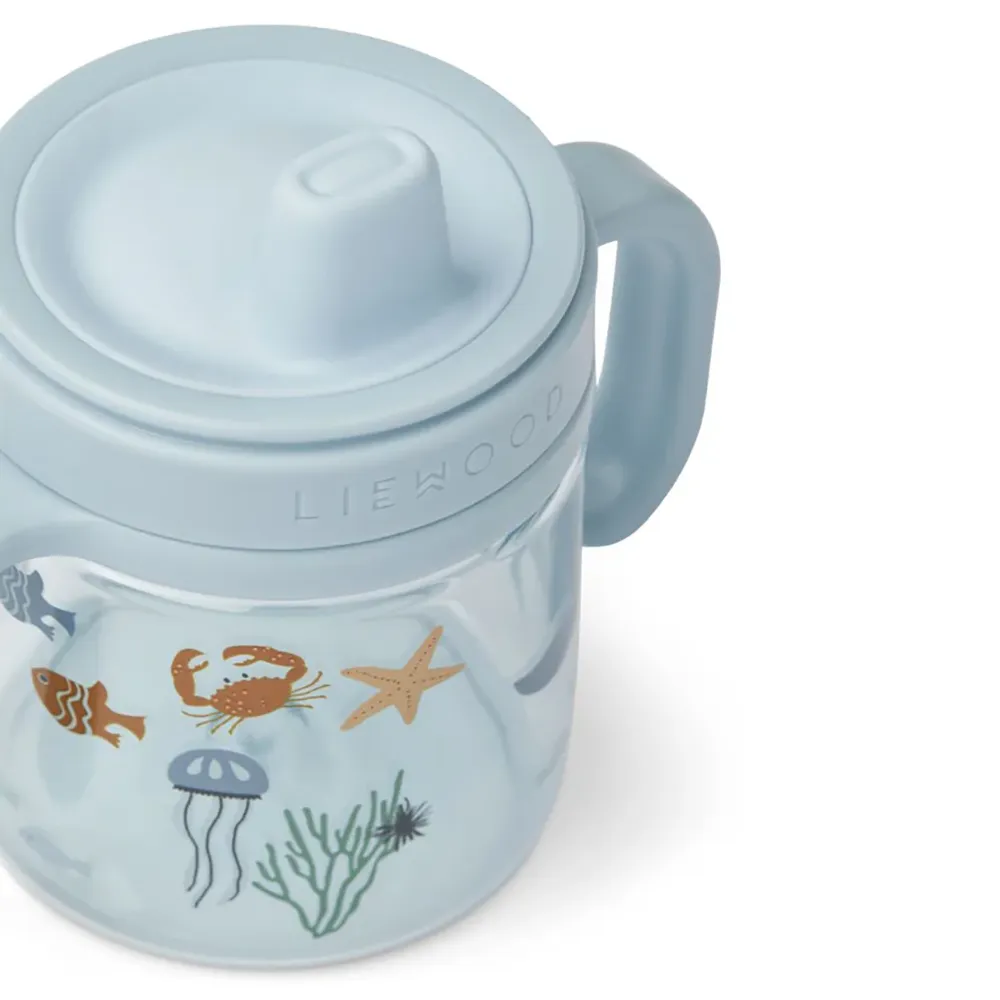 Liewood Kylo Tritan Sippy cup 280ml Sea creature / Sandy