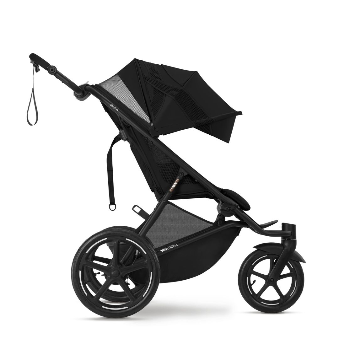 Cybex AVI SPIN lenkkikärry Moon Musta