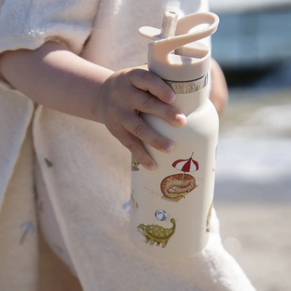 Filibabba Ruostumattomasta teräksestä valmistettu vesipullo - Dino Beach