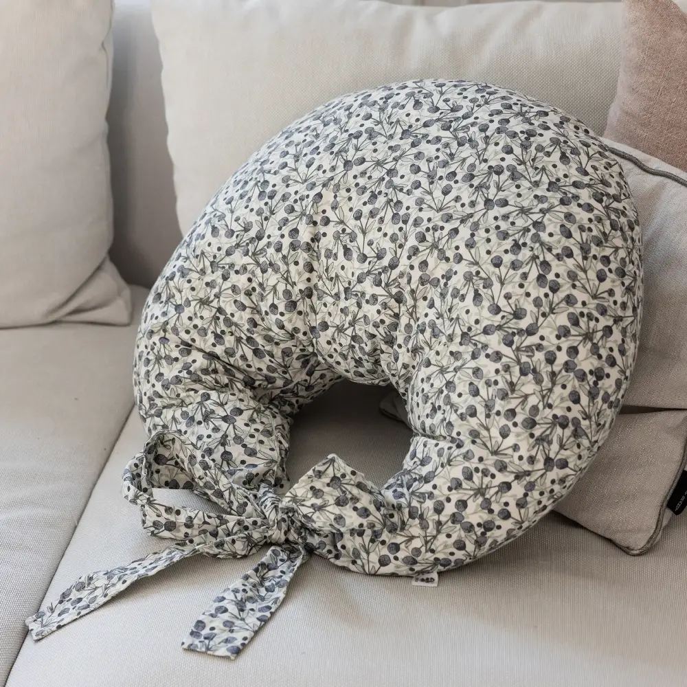 Sebra imetystyyny luomupuuvillaa, sini-oliivinvihreä