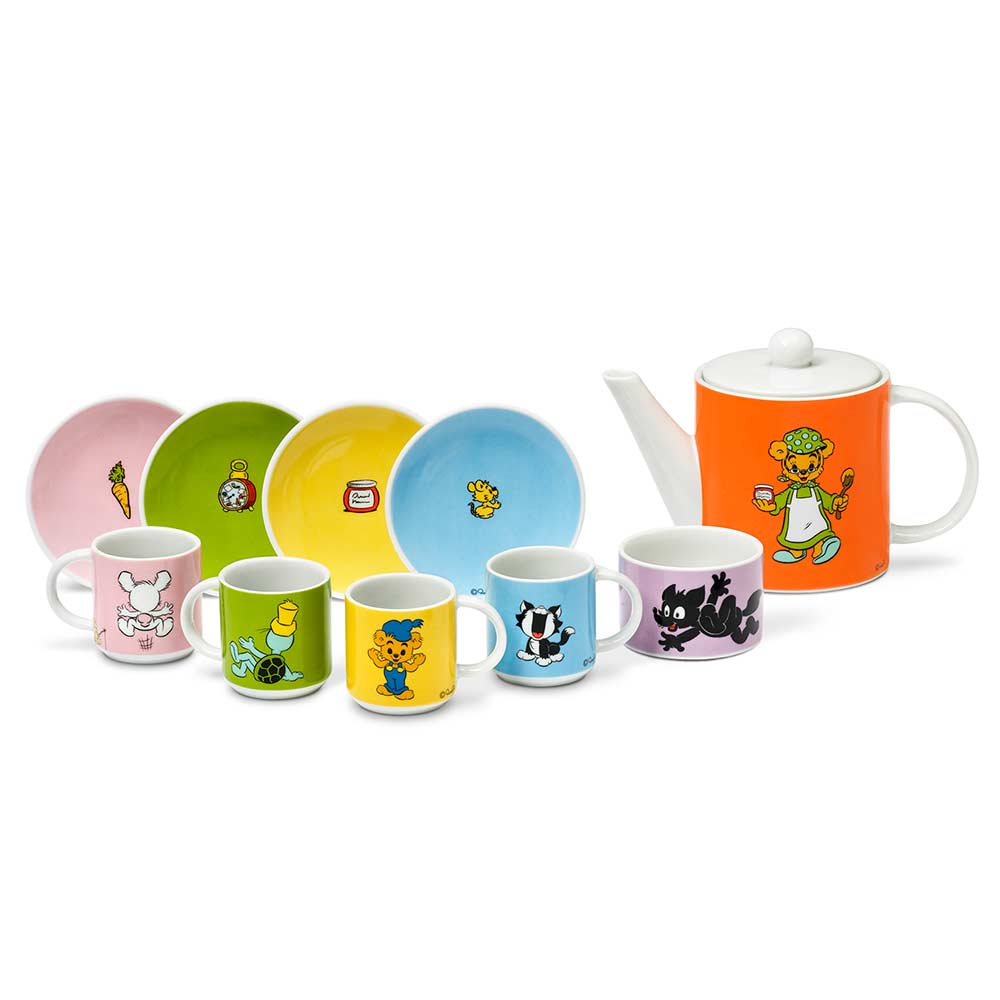 Teddy Bear Kahvi Set Posliini