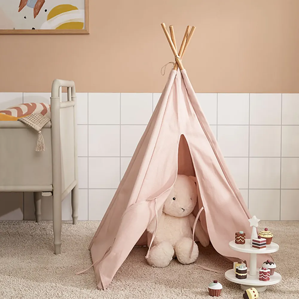 Kids Concept Tipi-teltta mini vaaleanpunainen