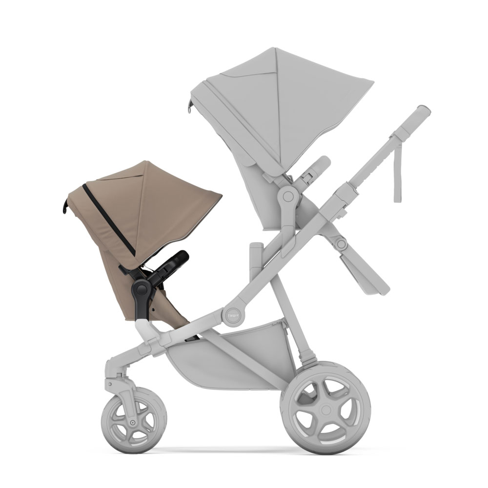 Thule Sleek 2 sibling seat Tinted Taupe