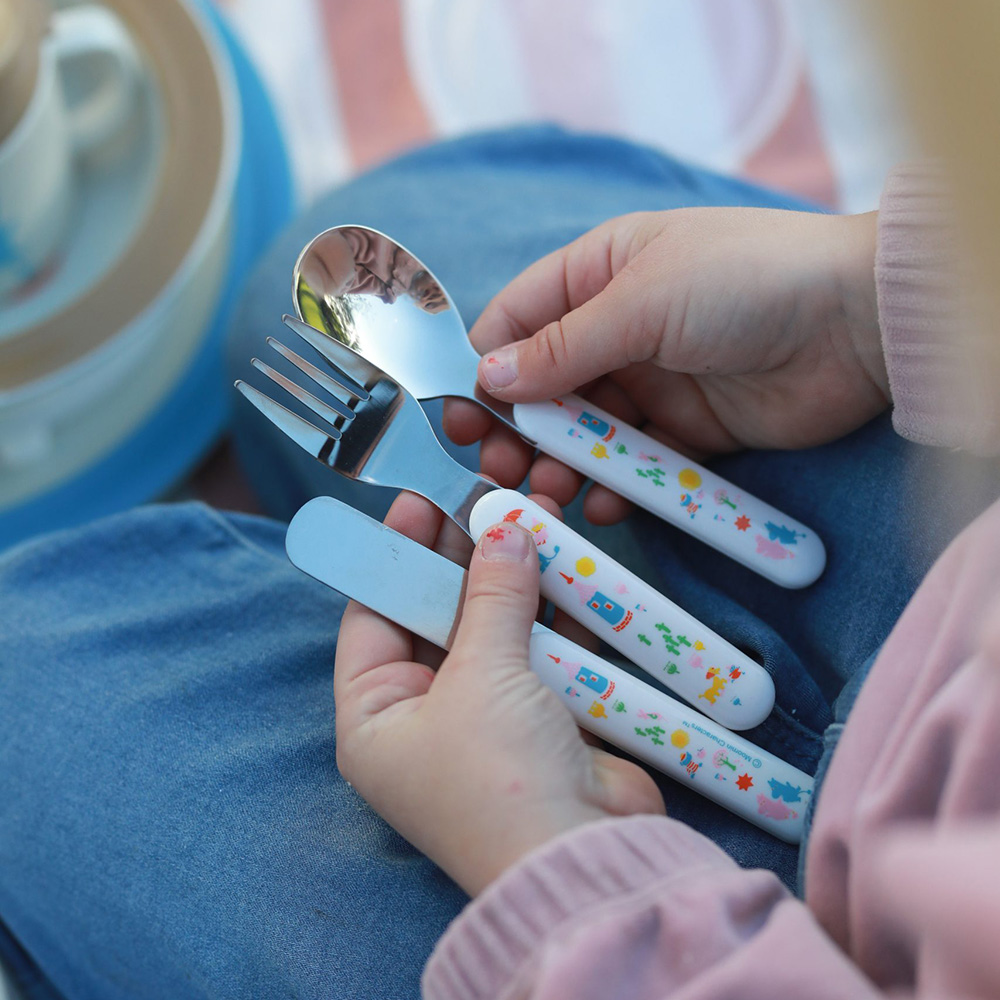 Rätt Start Muumi 80, Lasten ruokailuvälineet