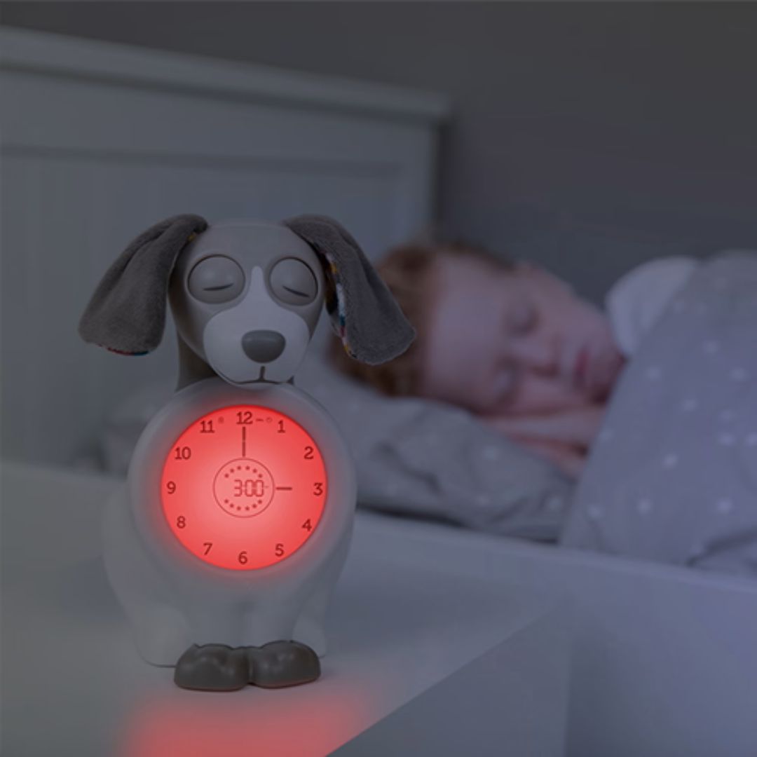Zazu sleep trainer yövalo Davy koira taupe