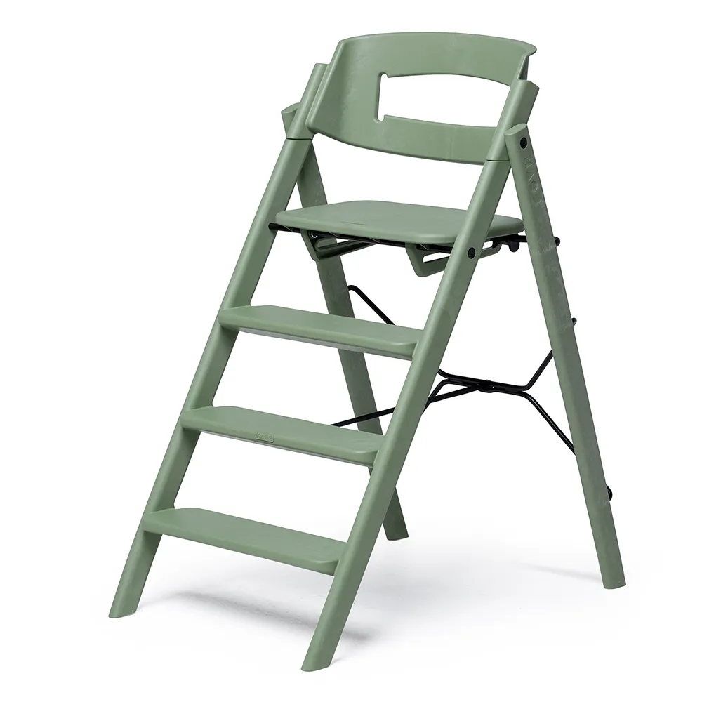 Kaos Klapp Syöttötuoli Kierrätetty muovi Mineral Green