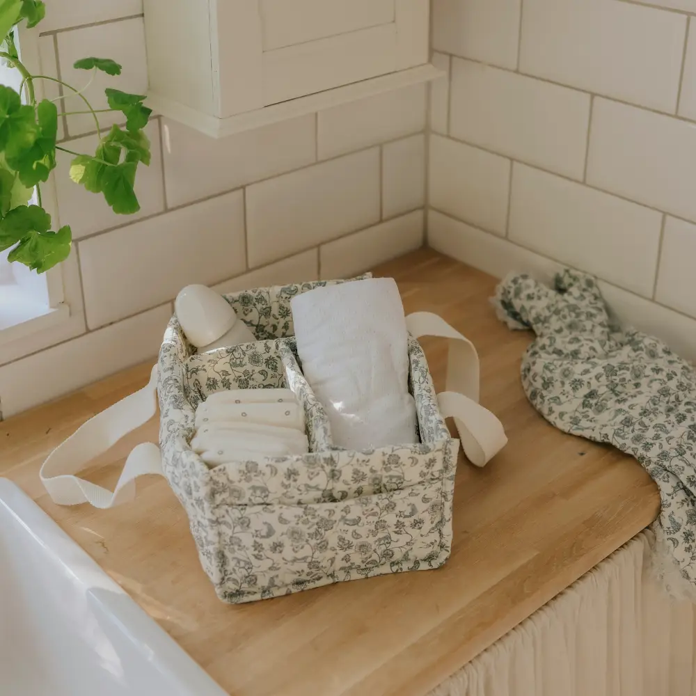 Elodie Details vaippojen säilytyssarja Garden Leo Toile