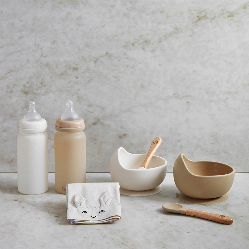 Elodie Lasinen tuttipullo  Pure Khaki