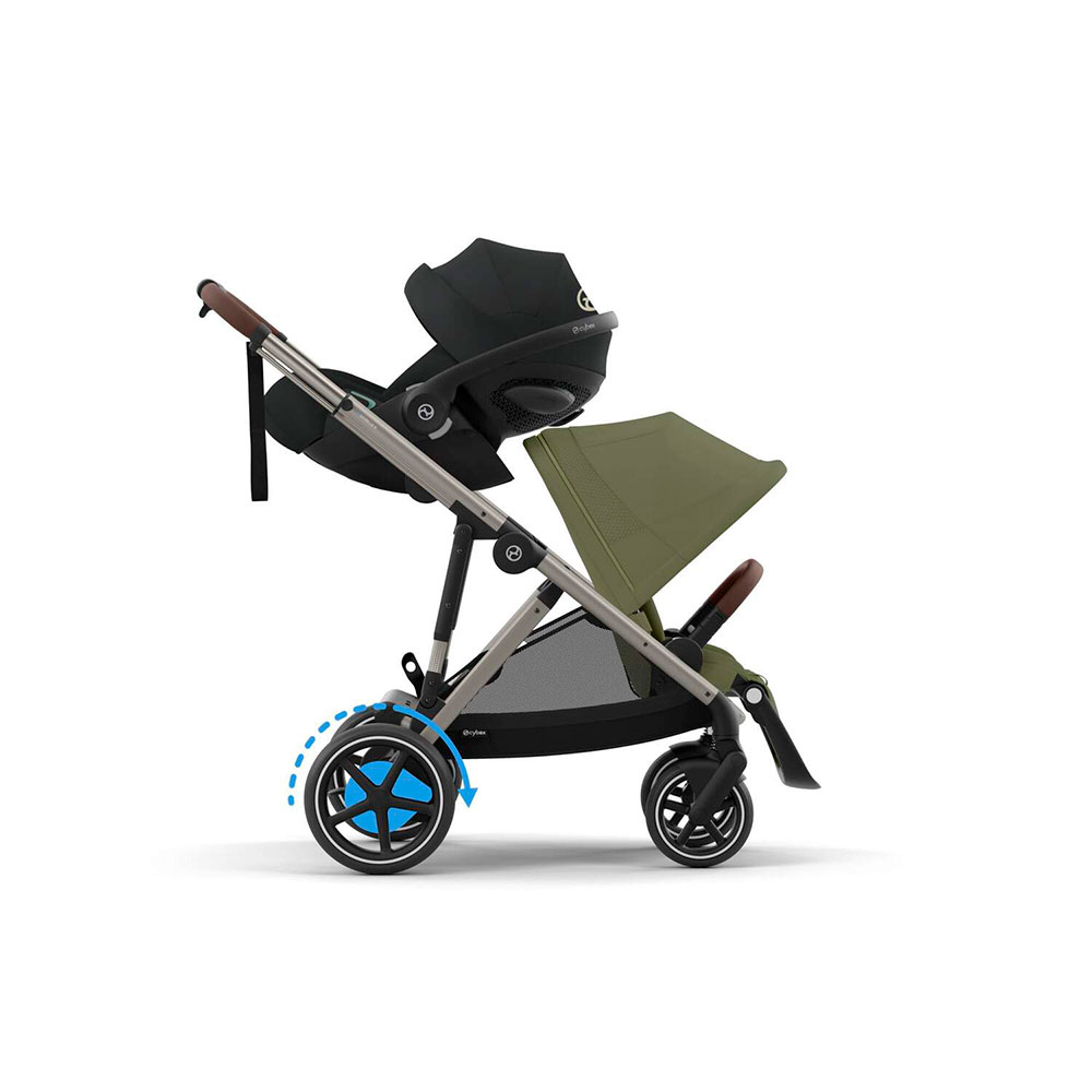 Cybex eGAZELLE S lastenrattaat Moss Green