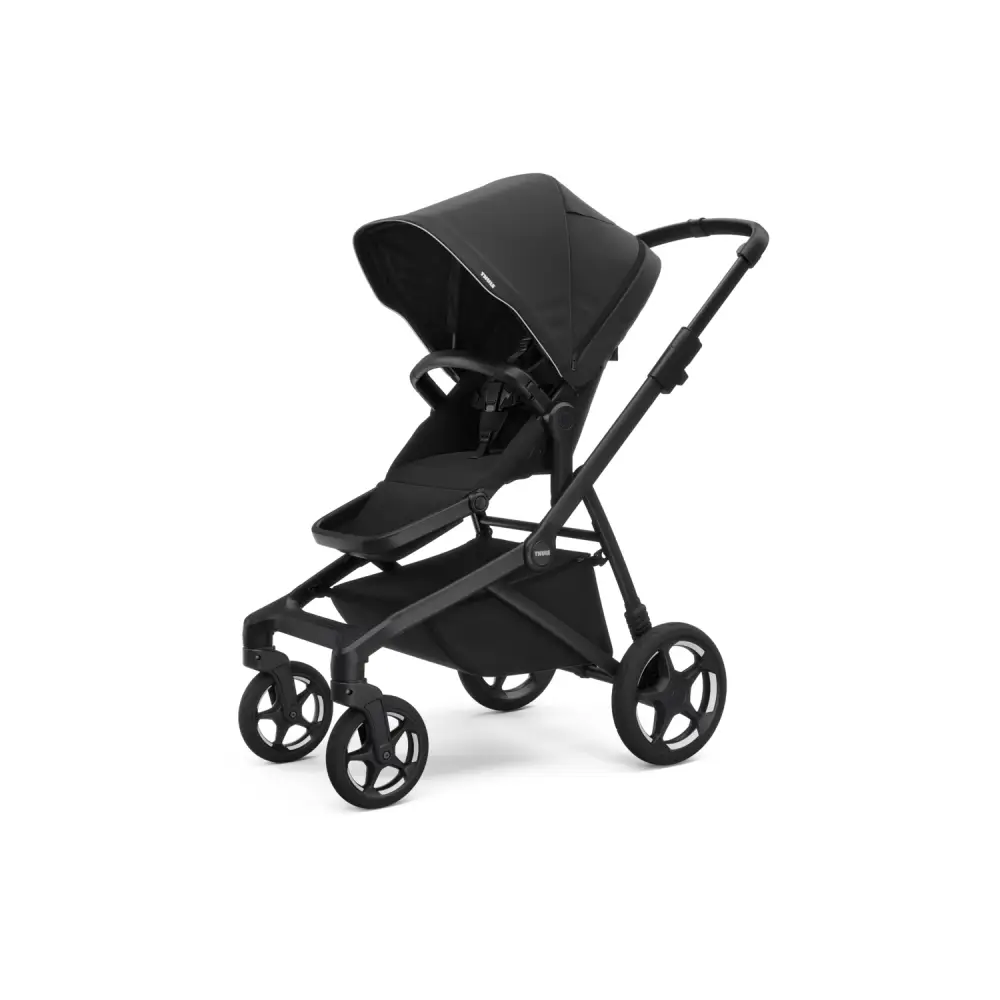  Thule Sleek 2 -rattaat, musta