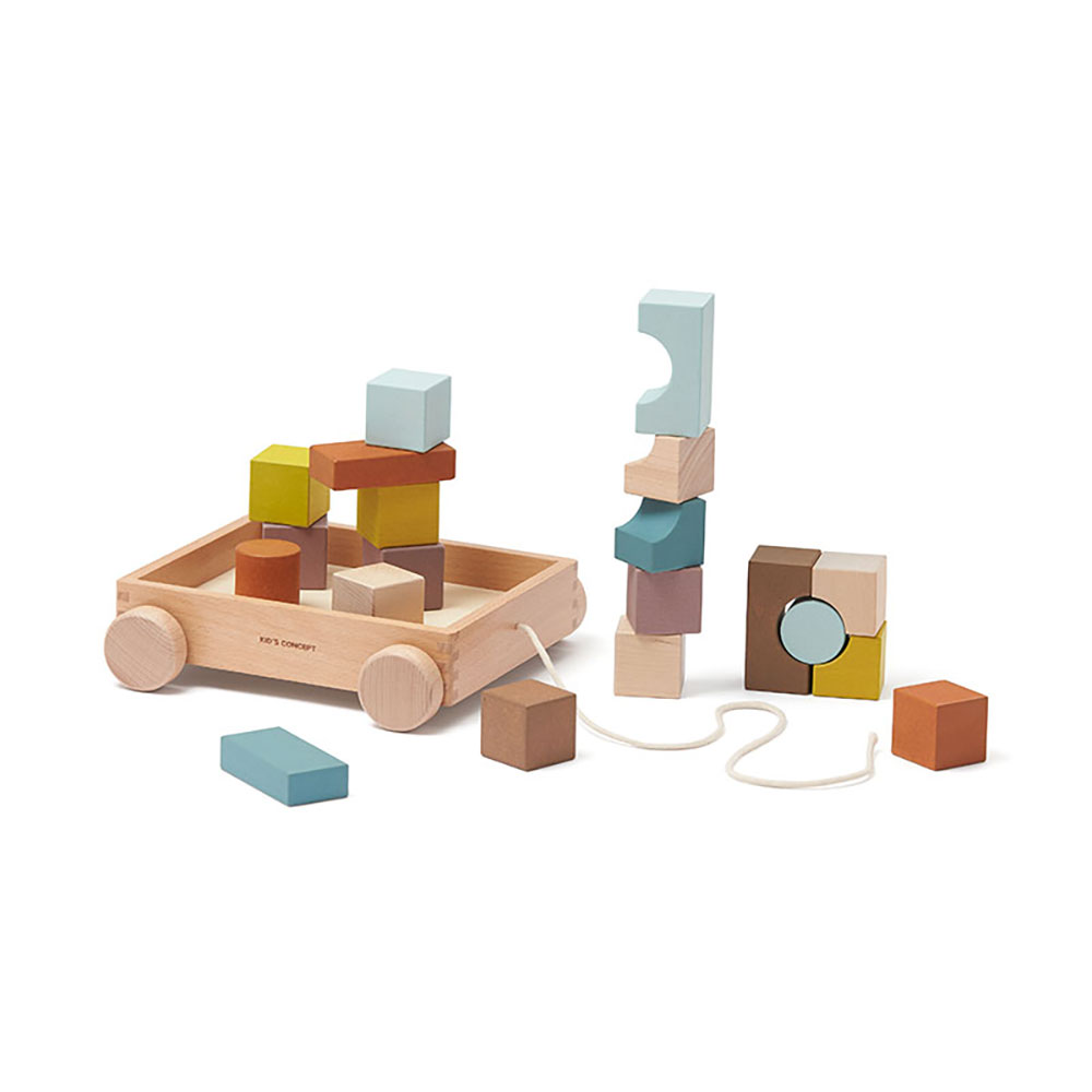 Kids Concept Lastenrattaat, joissa on palikat multi NEO