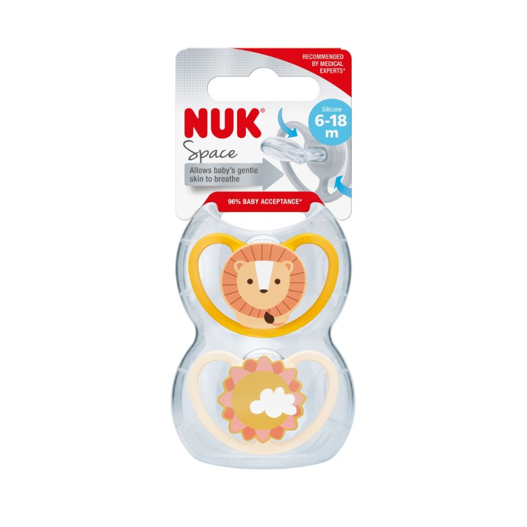 NUK-nukke 6-18m Space Lion